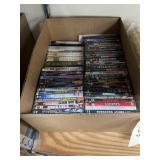 Box of Assorted DVD & VHS Movies
