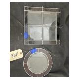 2 Pcs - Decorative Stained Glass