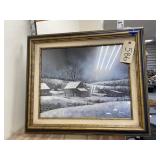 Framed Wall Pic Robert Nidy 27"x23"