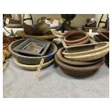 2 Piles - Assorted Flower Pots