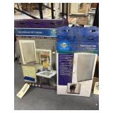 Large Aluminum Pet Door w/Replacement Flap