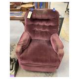 Cloth Upholstered Rocking Recliner