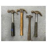 4 - Assorted Hammers