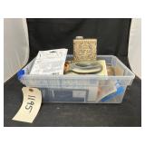 Bin w/Leather Stamping Kit - Rotary Cutter