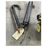 2 Pcs - Grease Gun & Metal Hook