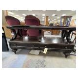 Wooden Table w/Drawers 56"L x 20"W x 28"H