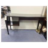 Hall Table w/Glass Top 51"L x 16"W x 29"H