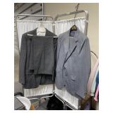 2 Suit Jacket w/Pants Sz Unk
