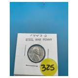 1943-D Steel War Penny