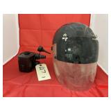 Air Mattress Pump & Welding Helmet