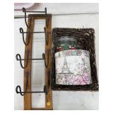 2 Pcs - Wine Rack & Basket & More