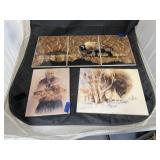 3 - Decorative Wall Hanging Tiles