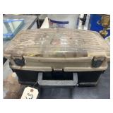 Plastic Tackle Box w/Contents