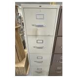 Metal 4-Drawer Filing Cabinet