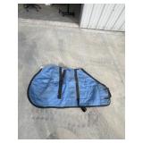Blue Horse Blanket