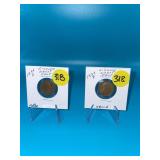 1934 P&D Lincoln Wheat Cents