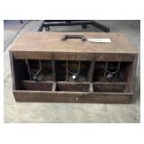 Wooden Bird Feeder 23"L x 15"W x 10"H