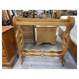 Wooden Quilt Rack 36"H x 34"L