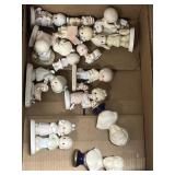 Box of Various Precious Moments Figurines