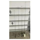 4 - Assorted Fishing Rods & Reels