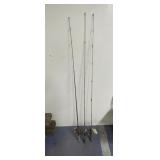 3 Pcs - Assorted Fishing Rods & Reels