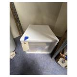 Plastic Organizer w/Sewing Patterns