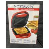 Nostalgia Sandwich Maker