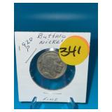 1920-P Buffalo Nickel - Fine
