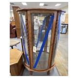 Display Cabinet Lighted - Curved Front