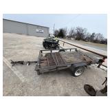 Single Axle 5x8 Trailer - AS IS