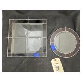 2 Pcs - Decorative Stained Glass