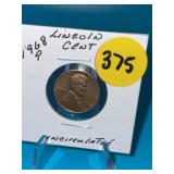 1968-P Lincoln Cent Uncirculated