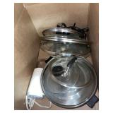 Coffee Grinder & Assorted Lids