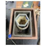 4 - Assorted Flower Pots