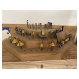 Assorted Router Bits in Wood Holder