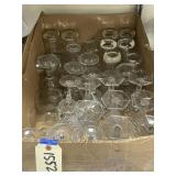 Box of Assorted Stemware