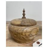 Bill Case Handmade Wooden Hackberry Vase