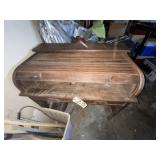 Vintage Roll Top Desk 40"L x 24"W x 41"H