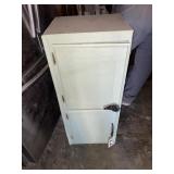 Wood Cabinet w/Vintage Pulls