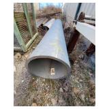 Circular Metal Tube 139"L x 20"Dia w/1" Wall