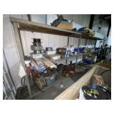 Metal 3-Shelf Shelving Unit - Solid Piece