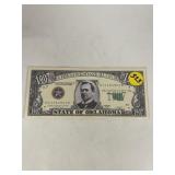 USA Oklahoma 1907 Novelty Dollar