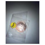 1 oz Copper .999 Fine Coin