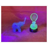 Decorative Perfume Bottle & Elephant