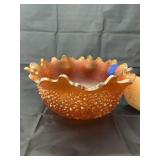 Fenton Ruffled Edge Bowl - Cracked?