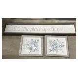 3 Pcs - Wall Dï¿½cor