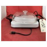 Corningware Elec Skill & Lid