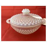 Vintage Anchor Hocking Moonstone Candy Dish