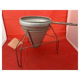 Vintage Sieve on Stand