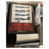 Box of Assorted Hardback Airplane Books